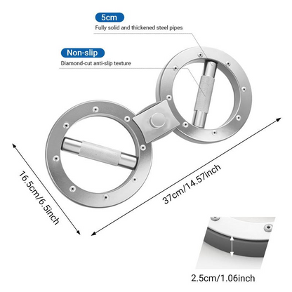 🏋️‍♂️Appareil de rotation pour la coiffe des rotateurs, appareil de musculation de 5,4 kg pour les bras et les épaules avec résistance réglable, appareil d'entraînement pour les avant-bras et la force de préhension pour hommes et femmes