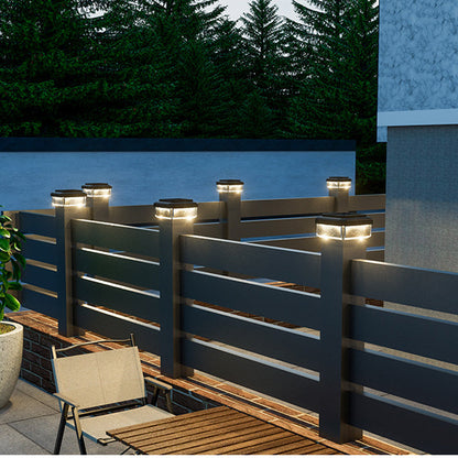 ☀️ LAMPE LED À ÉNERGIE SOLAIRE POUR POTEAU — Résistante aux intempéries | Allumage/extinction automatique | Jardin et terrasse 🌿
