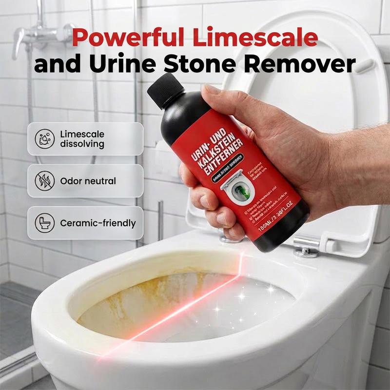 🚀💎 Nettoyant ultra-puissant pour WC 🧪 Élimine en un clin d'œil des années de dépôts d'urine et de calcaire ✨ Plus besoin de frotte