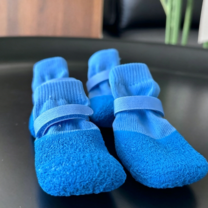 🐶✨ PROMO -62% ! Chaussettes Chien Antidérapantes Imperméables – Semelle Caoutchouc Étanche, Adhérence Texturée, Sangle Ajustable, Tricot Respirant · 5 Coloris · S/M/L · 1 Acheté 1 Offert 🐾