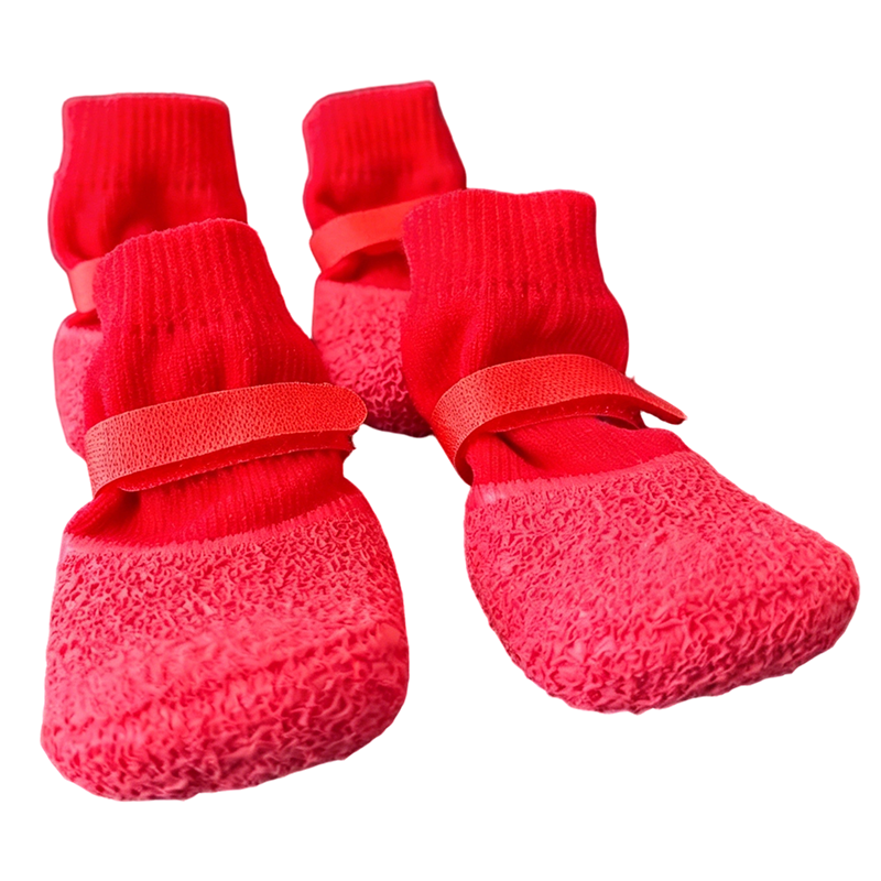 🐶✨ PROMO -62% ! Chaussettes Chien Antidérapantes Imperméables – Semelle Caoutchouc Étanche, Adhérence Texturée, Sangle Ajustable, Tricot Respirant · 5 Coloris · S/M/L · 1 Acheté 1 Offert 🐾