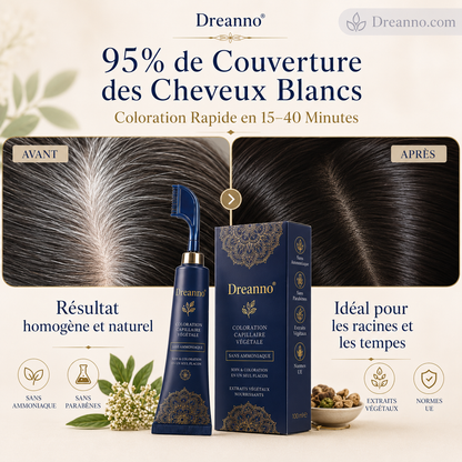 Peigne à colorer aux herbes pour un usage domestique