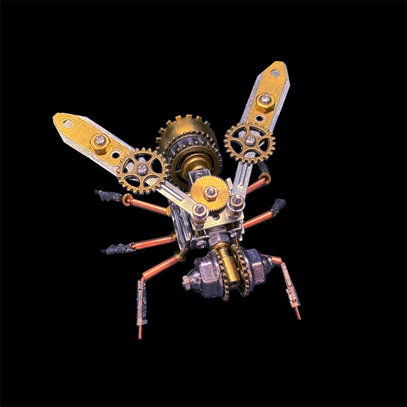 🐝 Kit de Maquette 3D Abeille Mécanique en Métal – Puzzle DIY Steampunk⚙️