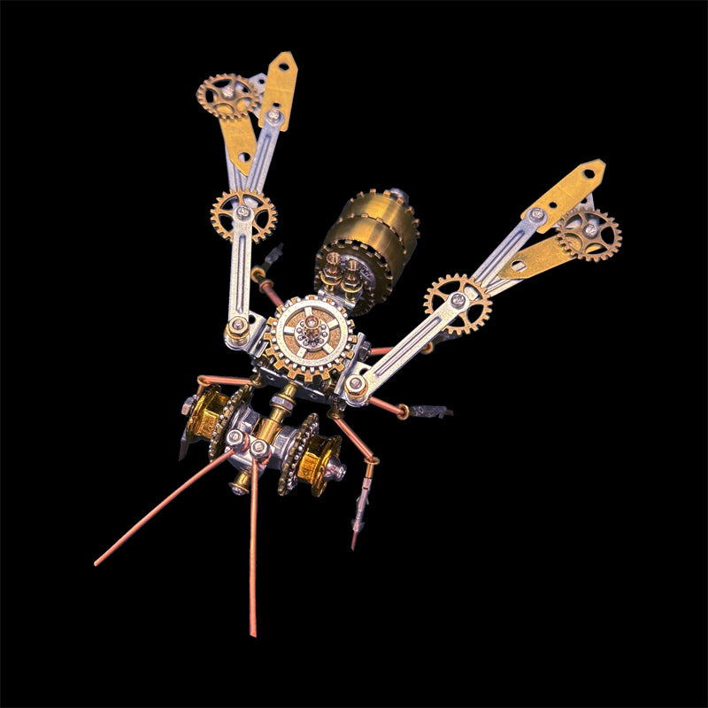 🐝 Kit de Maquette 3D Abeille Mécanique en Métal – Puzzle DIY Steampunk⚙️