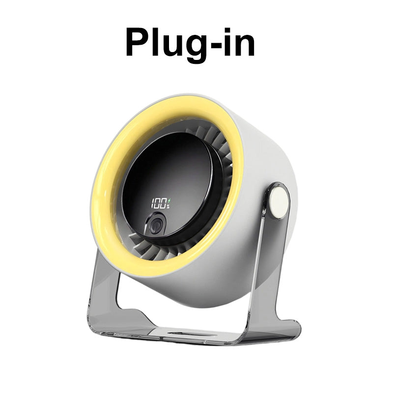 High-Speed Desktop Fan with TEC Cooling