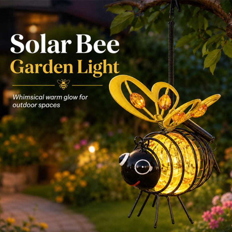 🐝Lumière Abeille Solaire Suspendue❤️