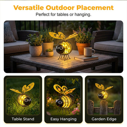 🐝Lumière Abeille Solaire Suspendue❤️
